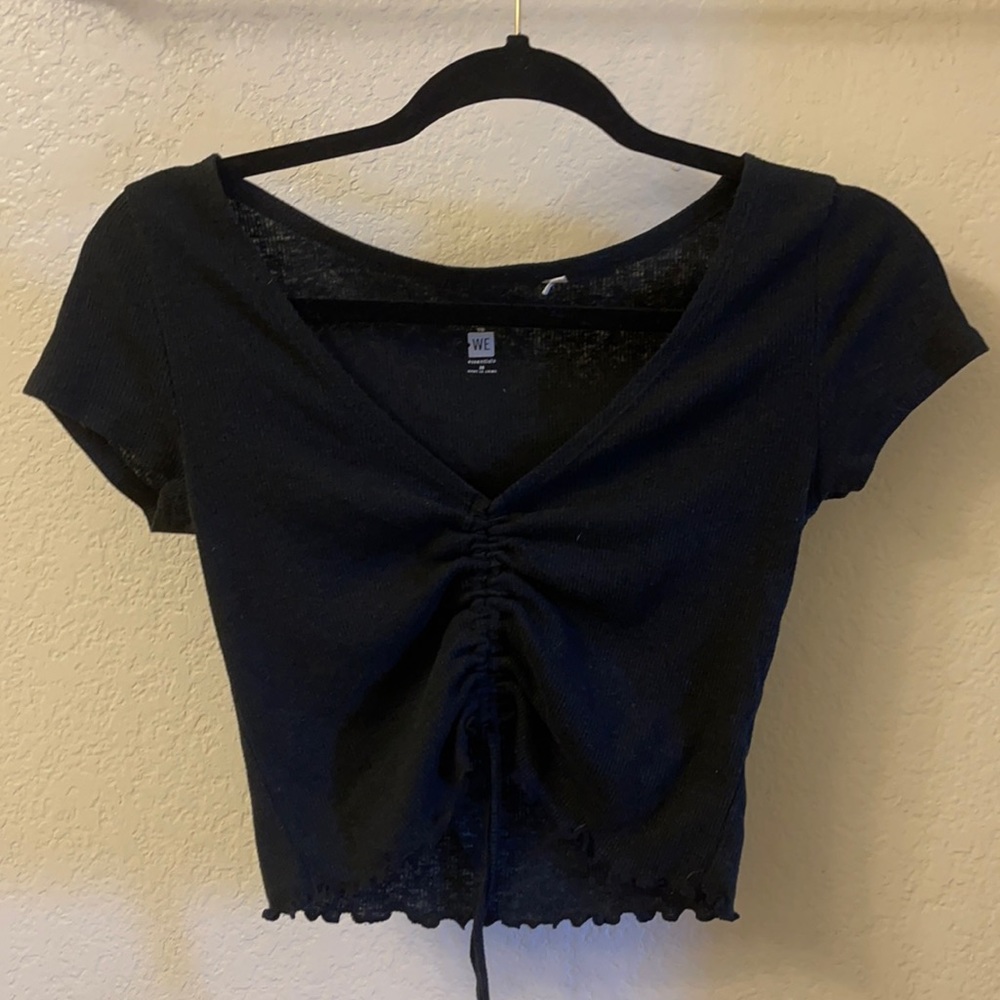 Me to We cinch crop top
